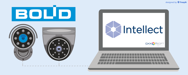 Сетевые камеры BOLID интегрированы в программное обеспечение "Интеллект" компании ITV | AxxonSoft.