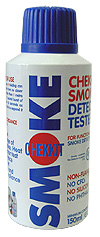 В продаже появился аэрозоль для проверки дымовых извещателей <b>CHEKKIT</b> производства английской компании <b>NoClimb</b>, позволяющий производить тестирование "с рук".