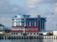 Морской порт Сочи с береговой инфраструктурой
