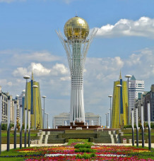 Реконструкция монумента Астана-Байтерек