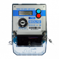 Счётчик электроэнергии однофазный многотарифный</br>BOLID-Топаз-104-5(60) с реле отключения нагрузки